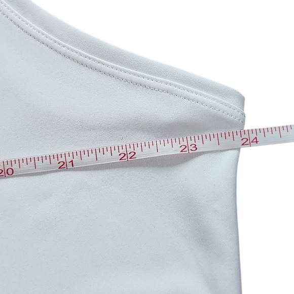 Slazenger Golf sleeveless polo top white geometric print size XXL - Picture 8 of 9